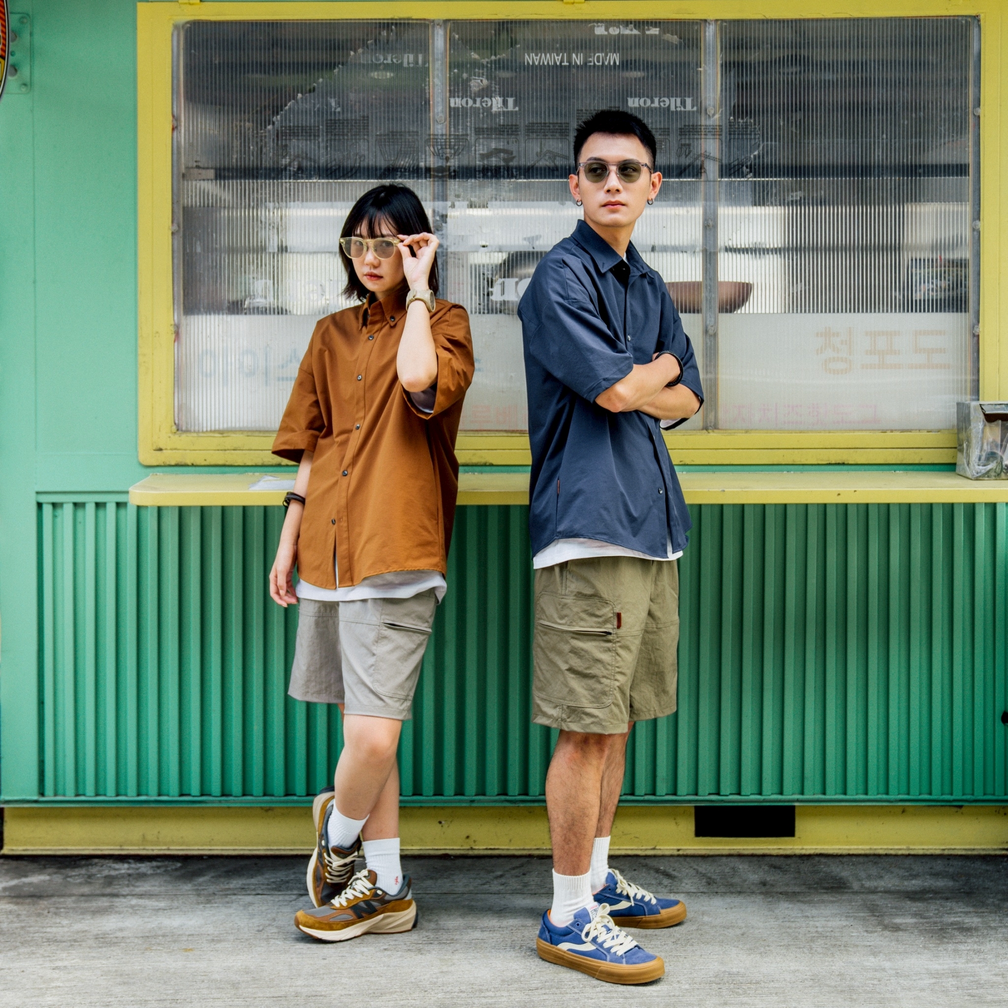 SBG 寬鬆簡約立體剪裁短褲 SB2011