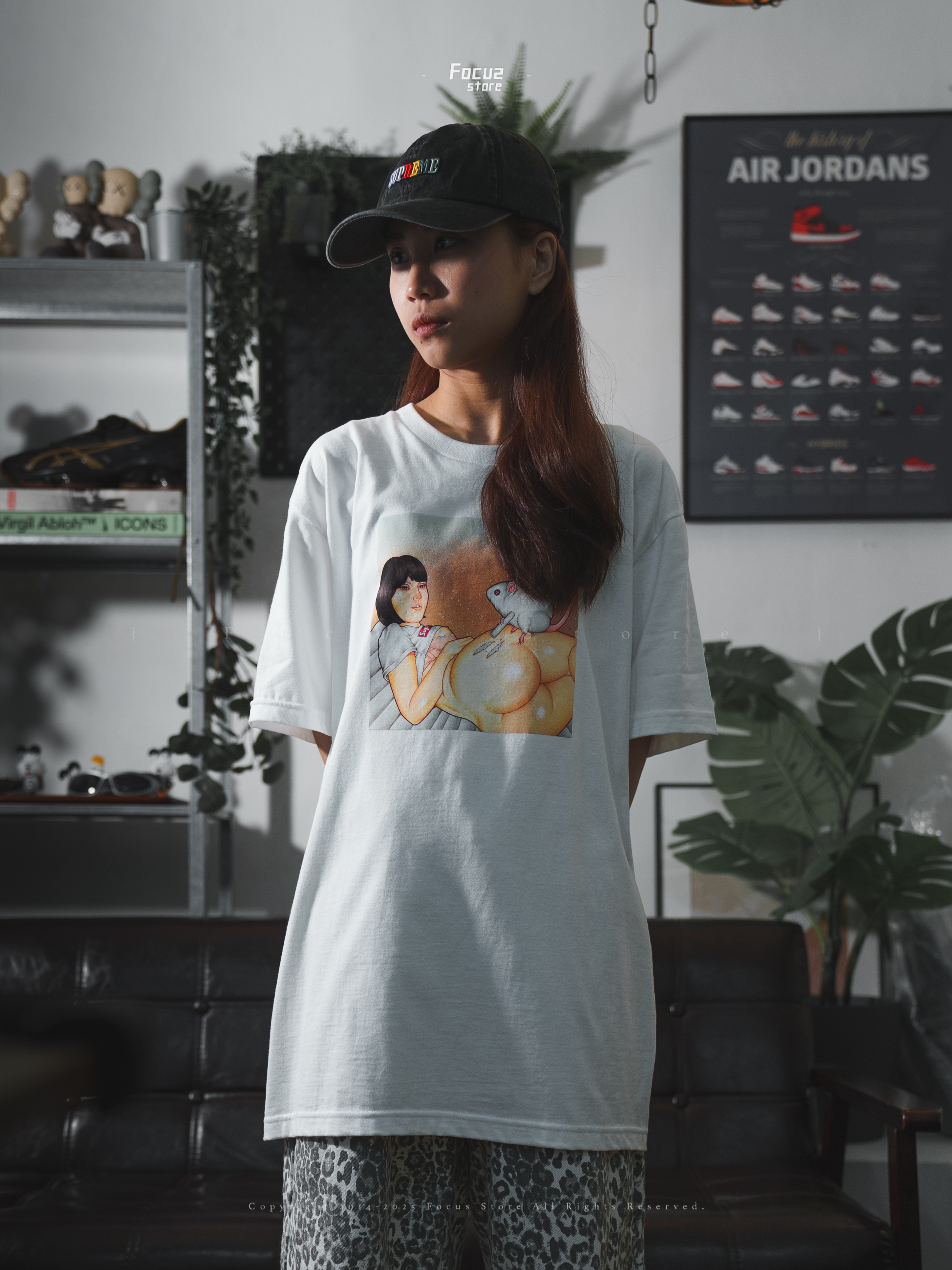 【Focus Store】預購 Supreme SS25 Week7 Mouse Tee 兩色 老鼠人像圖T