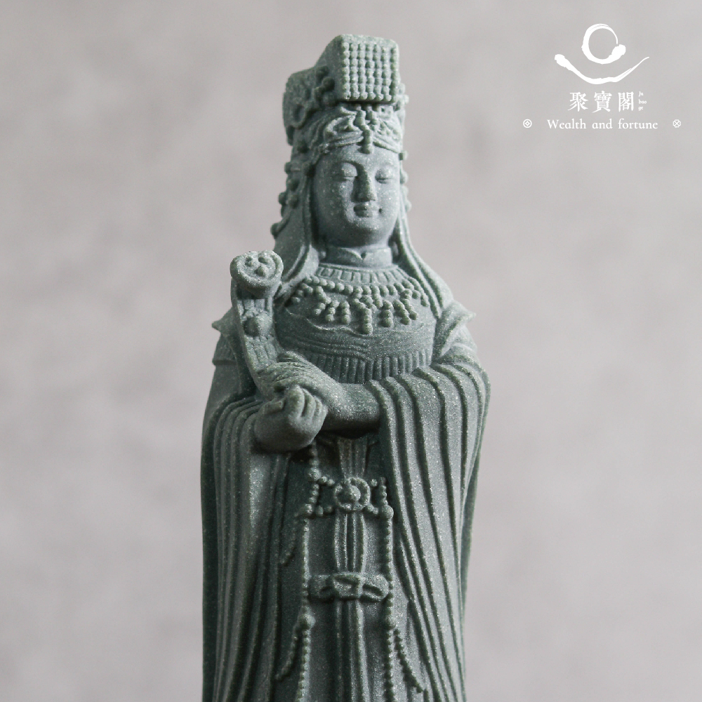 媽祖｜天上聖母｜大甲媽｜擺件｜青砂石｜神像｜吉祥如意｜居家｜平安｜過爐加持【綵金殿】