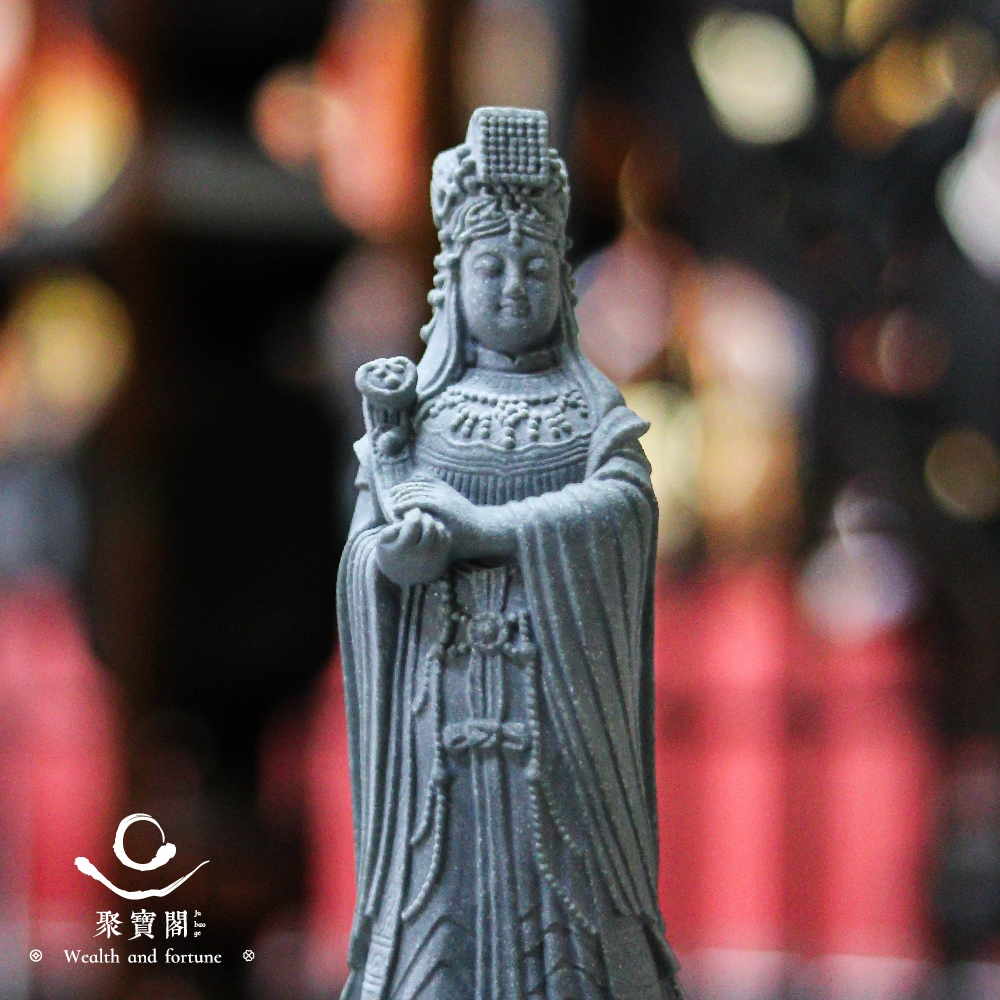 媽祖｜天上聖母｜大甲媽｜擺件｜青砂石｜神像｜吉祥如意｜居家｜平安｜過爐加持【綵金殿】
