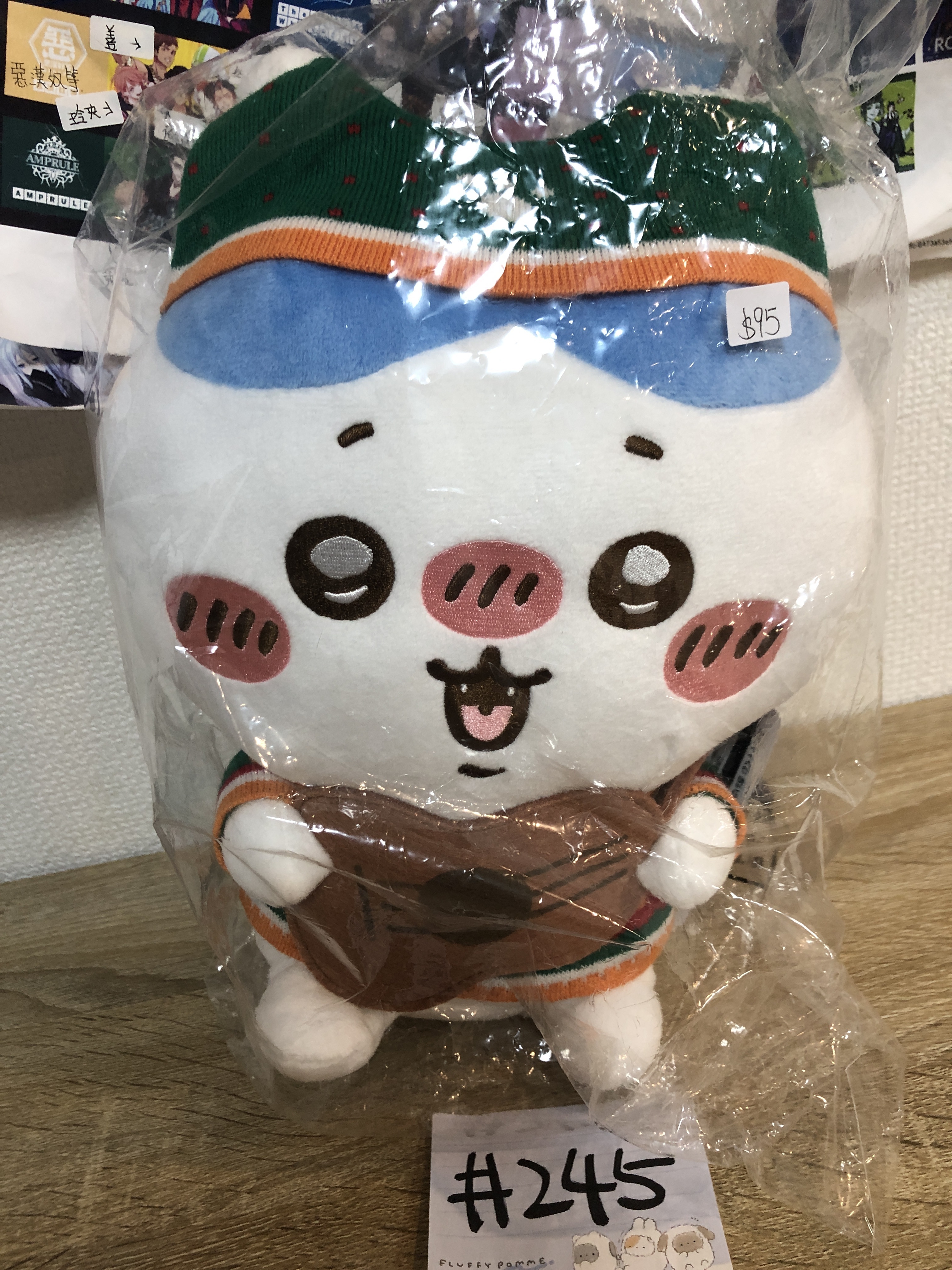 CHIIKAWA 八字貓 711聖誕  公仔#245