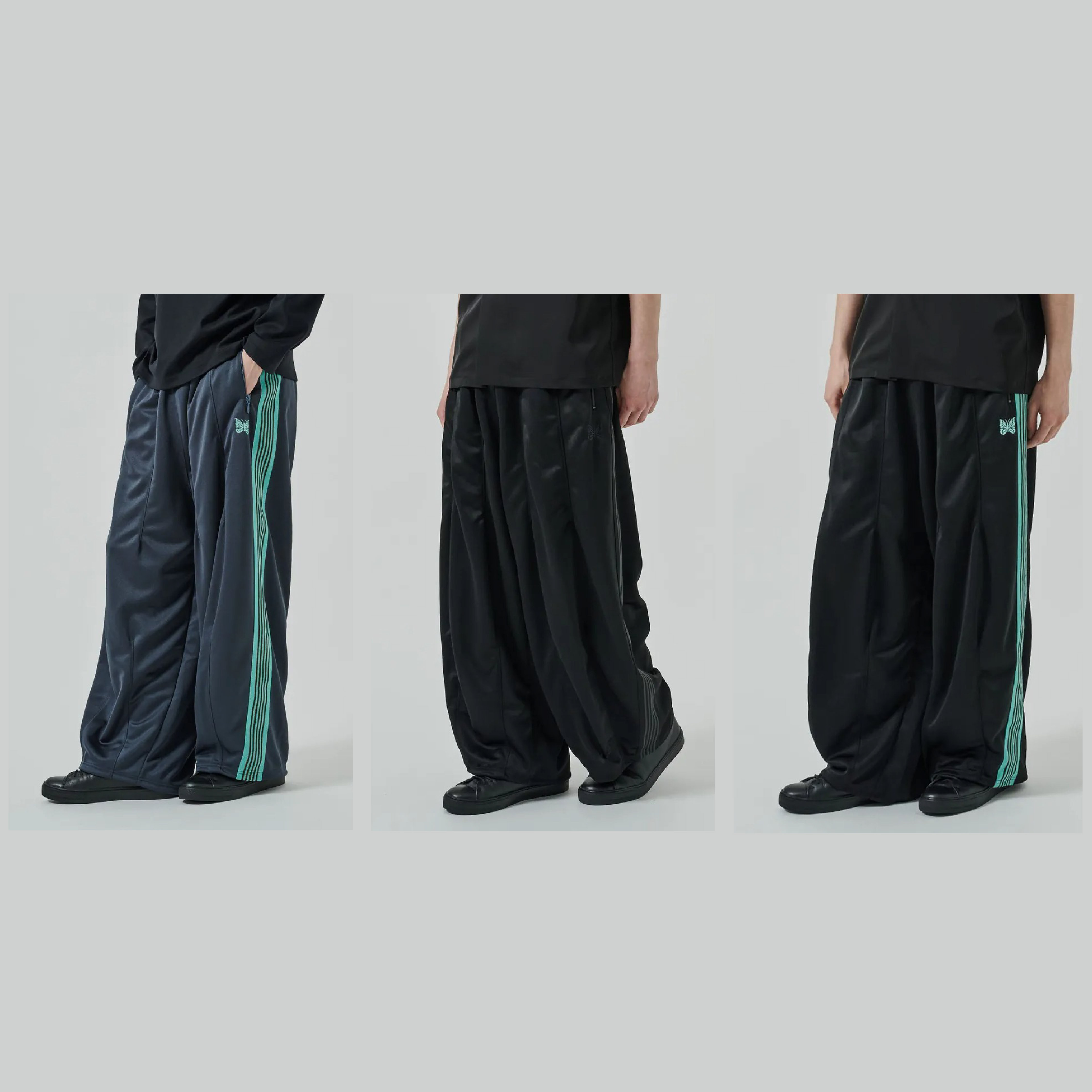 2025SS NEEDLES STUDIOUS 別注H.D. Track Pant Poly Smooth
