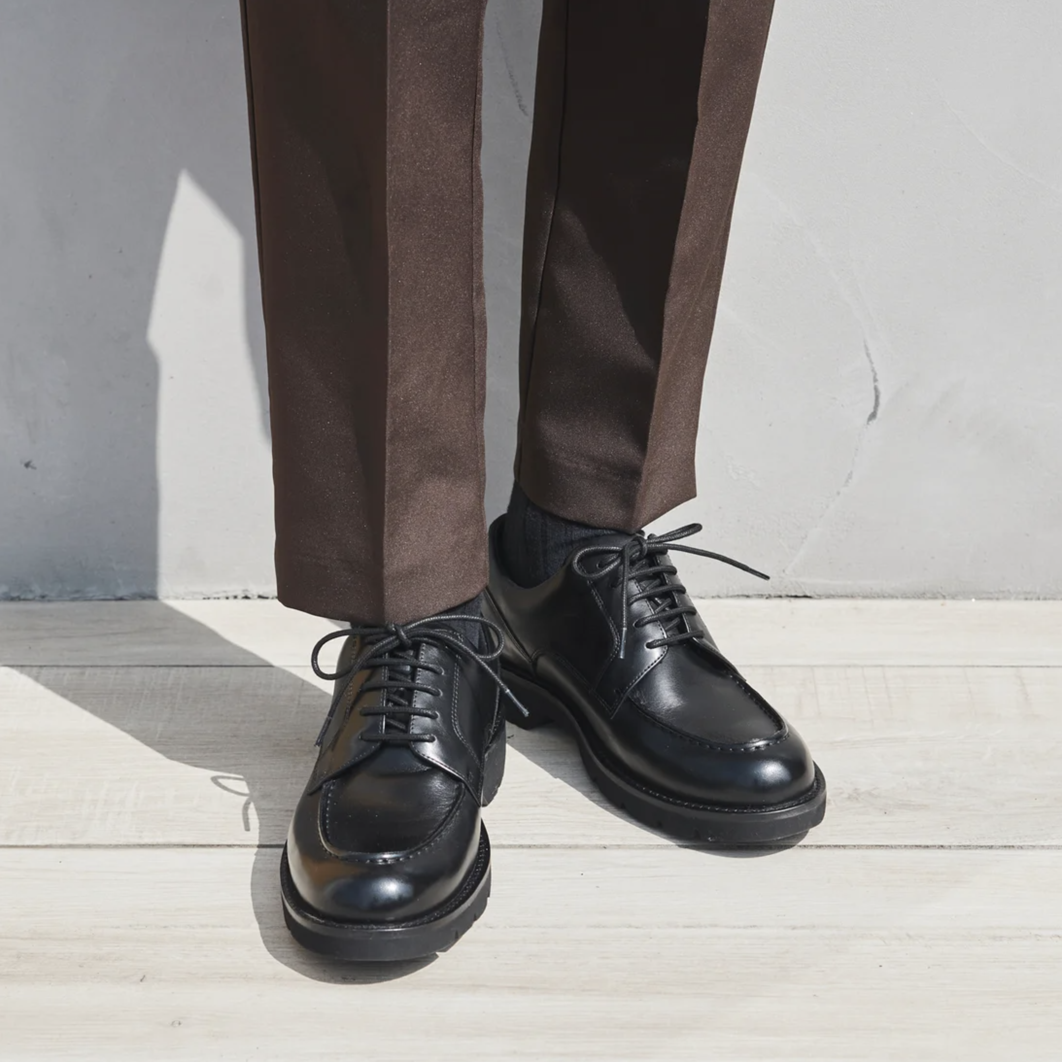 預訂 | Texcy Luxe Chunky U-Tip Derby Shoes 德比鞋