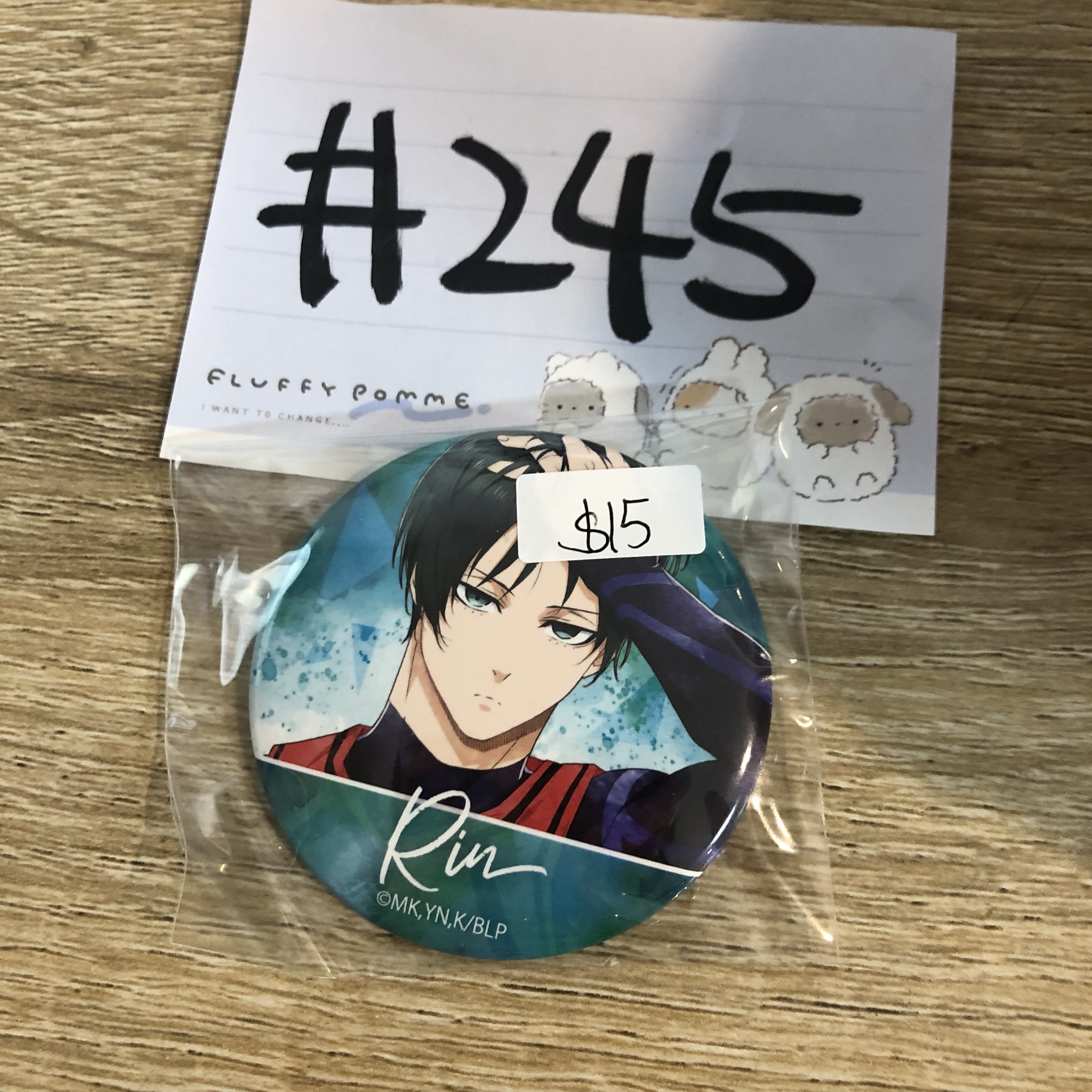 BlueLock 凜 襟章#245