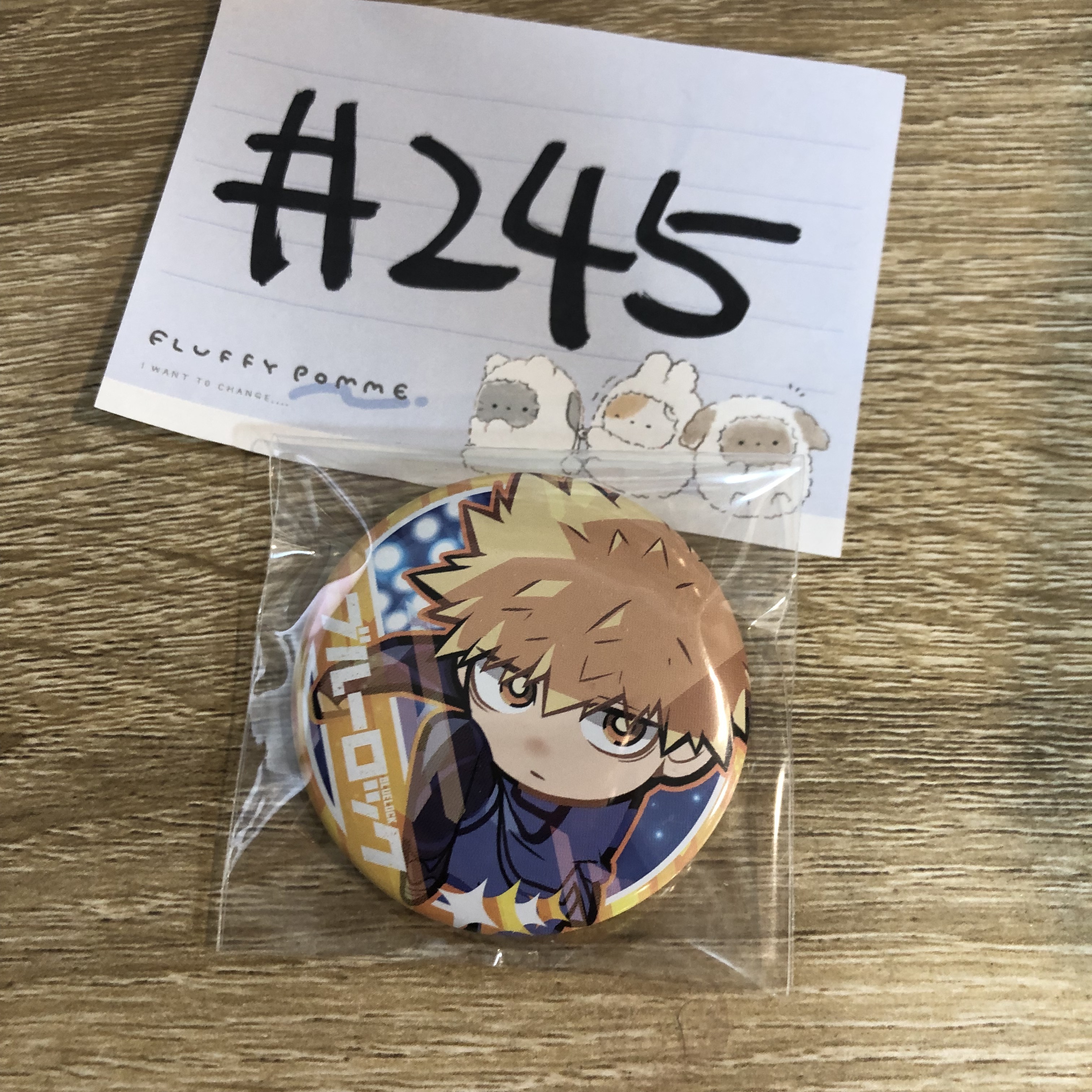 BlueLock 國神  襟章#245