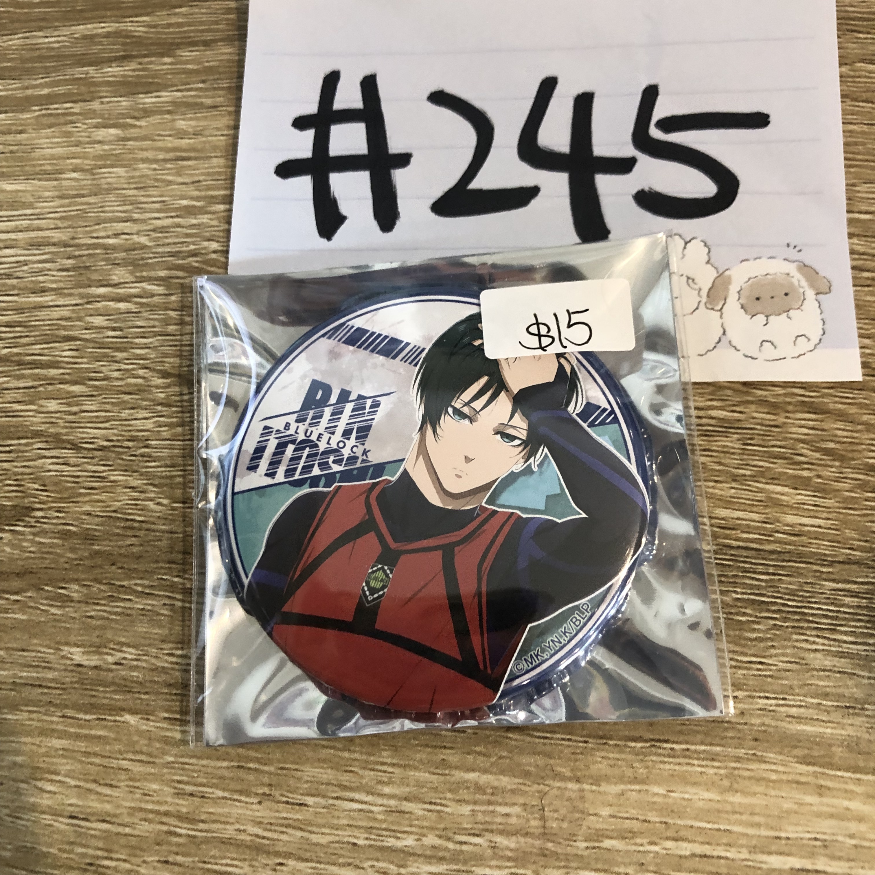 BlueLock 凜 襟章#245