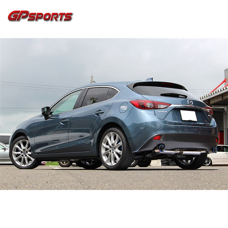 GP SPORTS EXAS EVO Tune 排氣管 MAZDA3 BM 5門 三代馬3