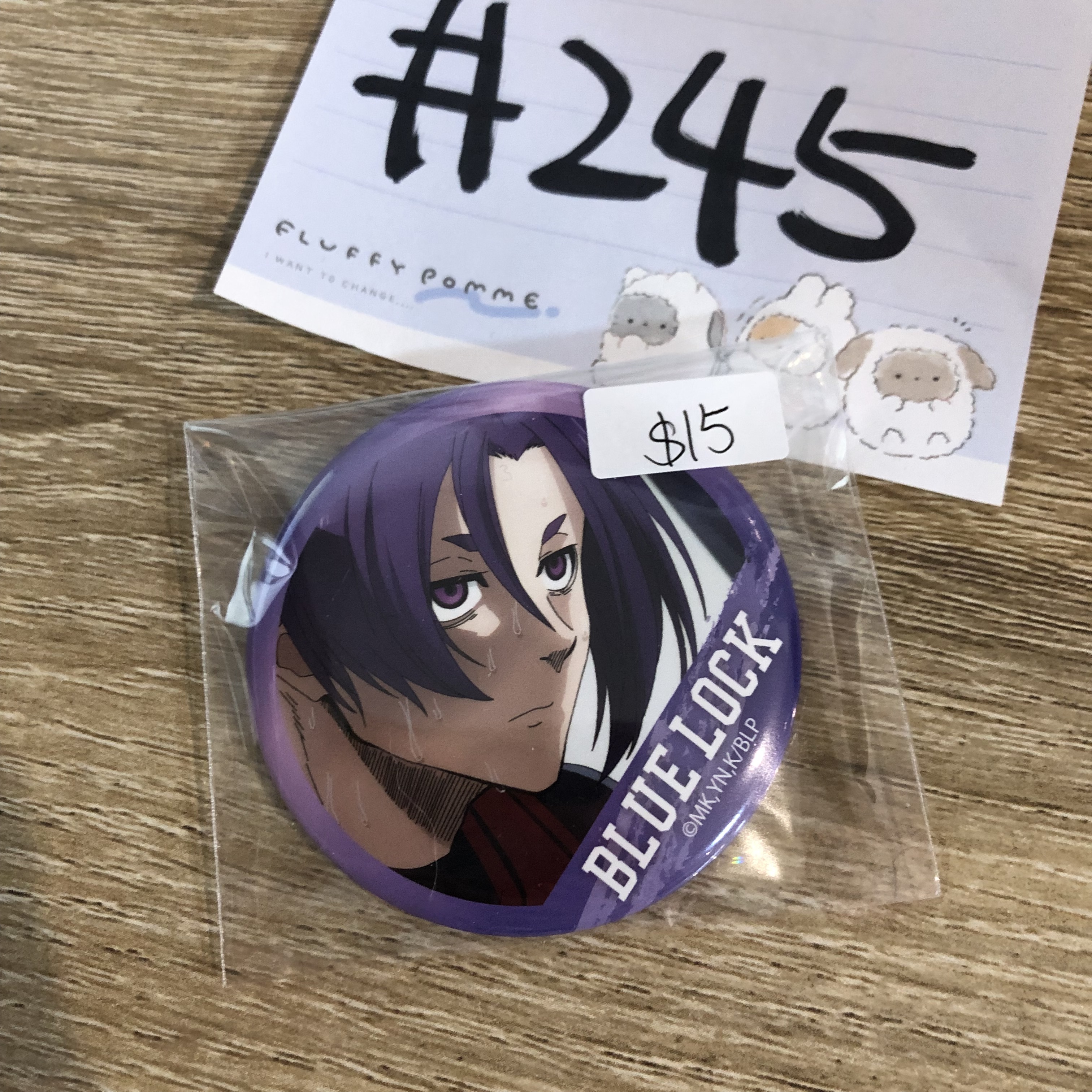 BlueLock  玲王   襟章#245