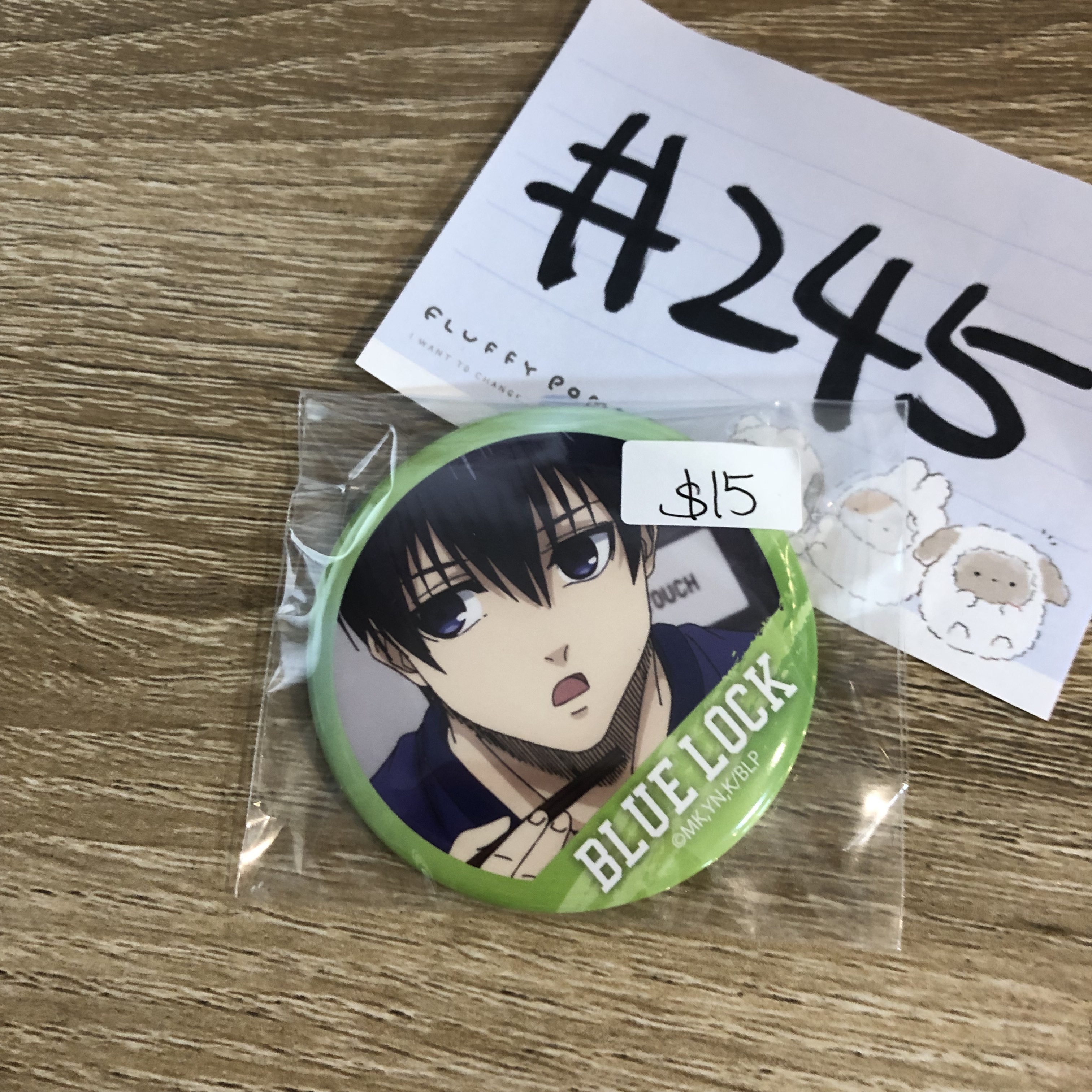 BlueLock  潔   襟章#245