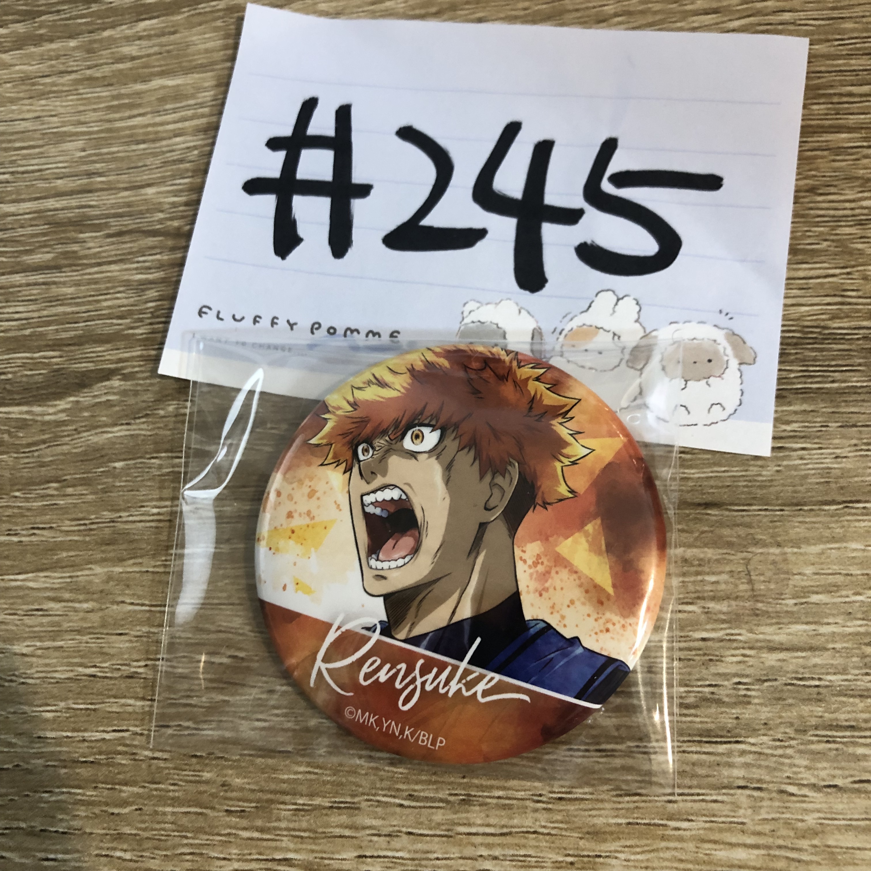 BlueLock  國神   襟章#245