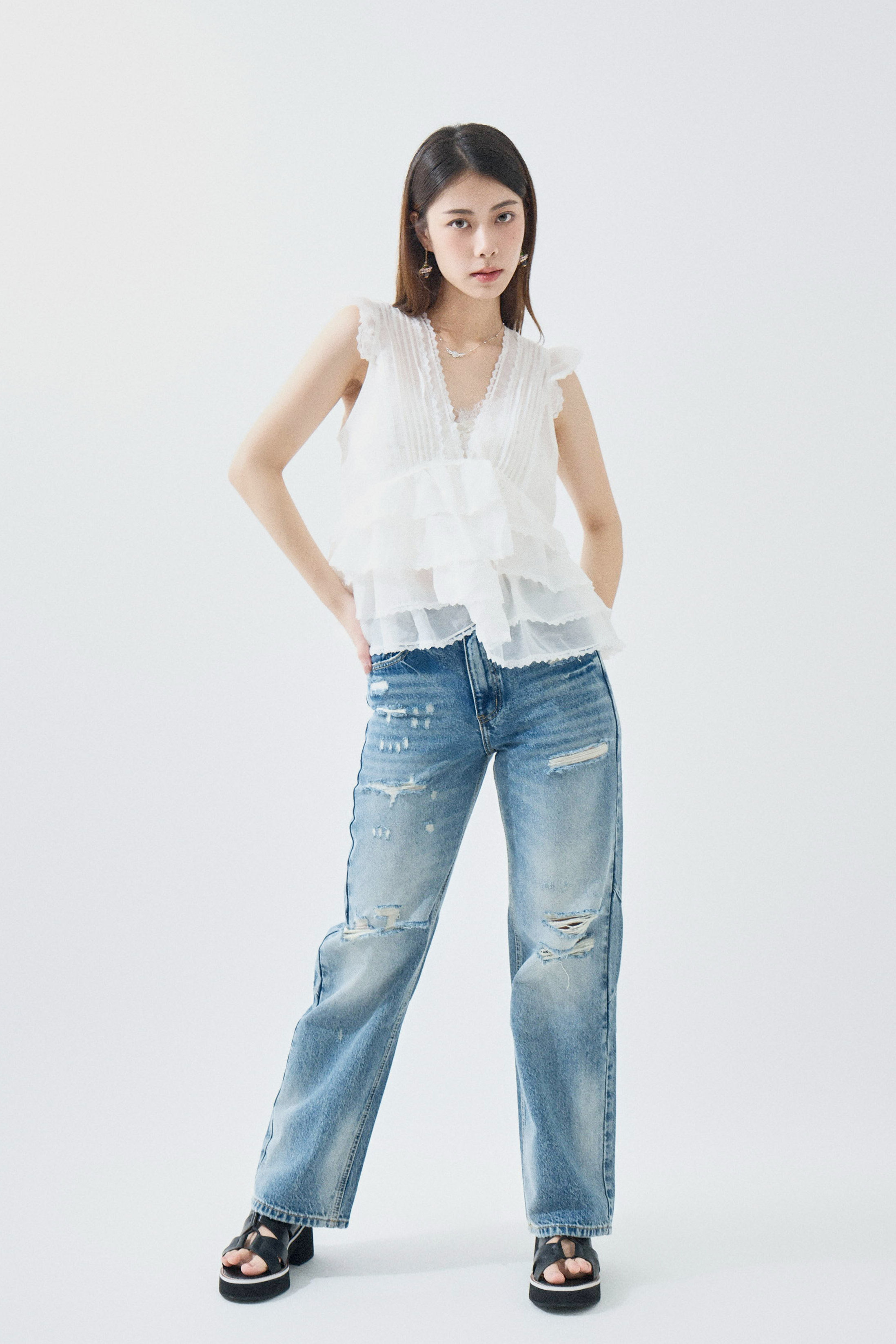 SS25_0144（上衣＋牛仔褲）
