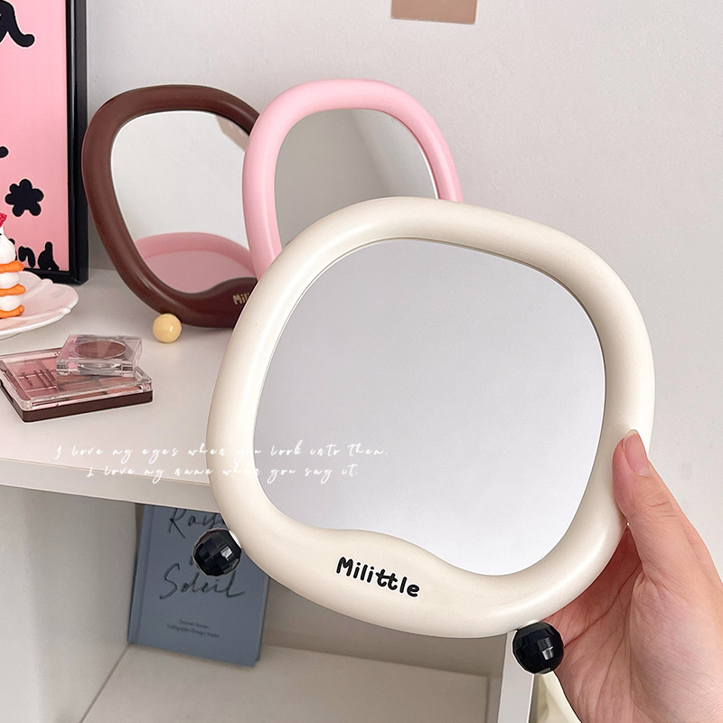 《5912》INS風可愛奶油梳妝鏡