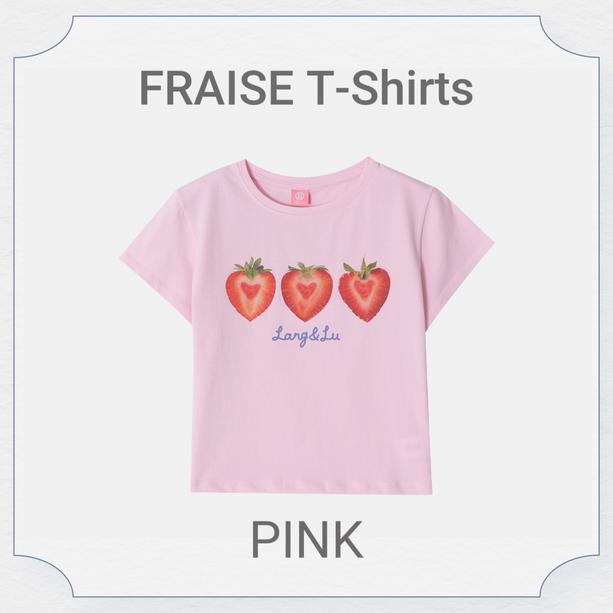 LANG&LU草莓短袖T-Shirts