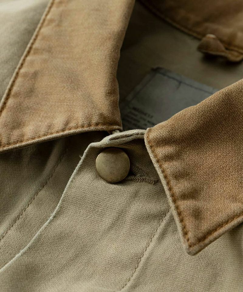 ON SALE: MADNESS HARD AGING M503 TRUCKER (TWO-TONE) JACKET *MADE IN JAPAN - PRE ORDER ITEM (預訂中)