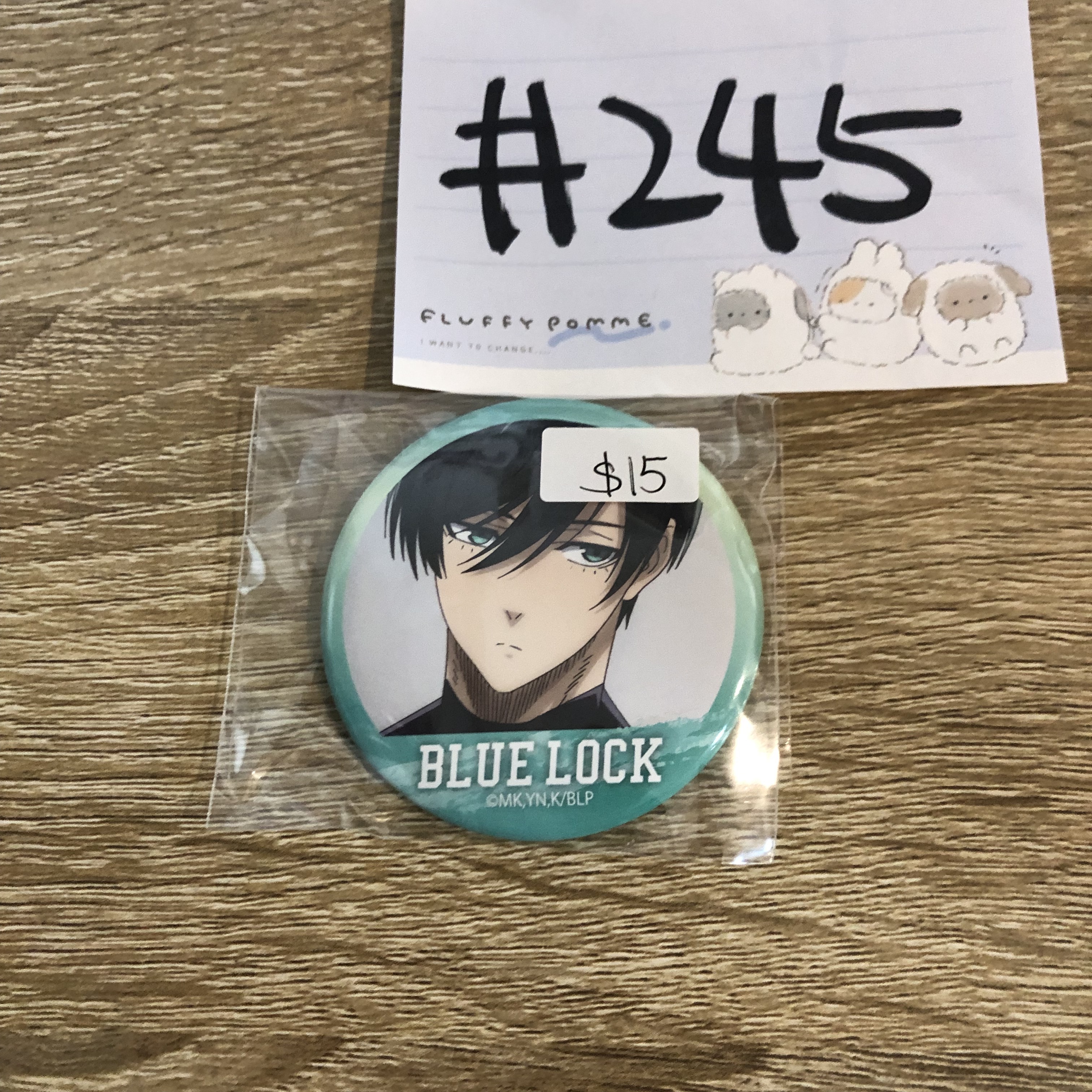 BlueLock 凜 襟章#245