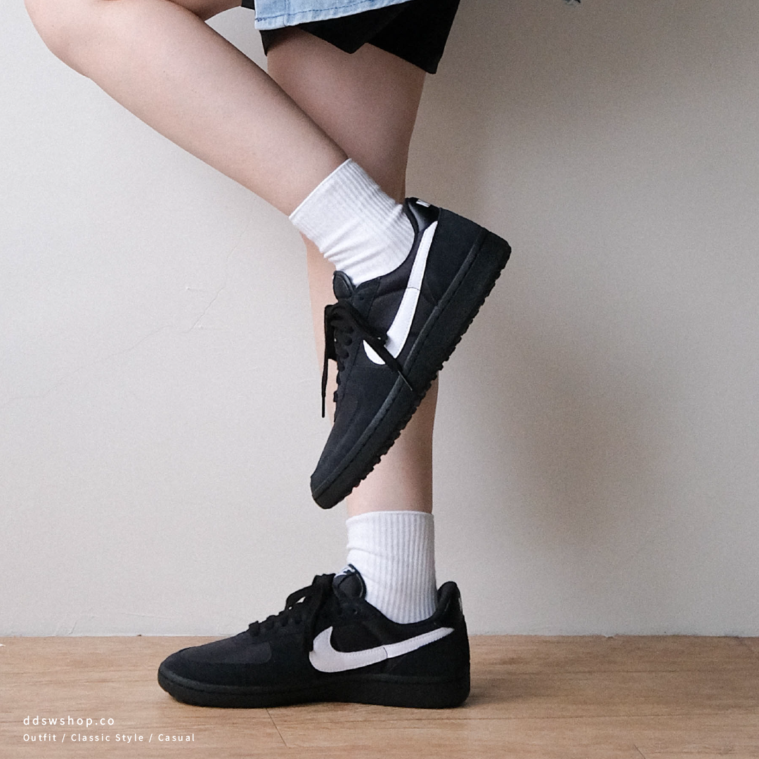 "調貨" Nike Field General 82 Black White 黑白 麂皮 白勾 黑魂 HF3165-001
