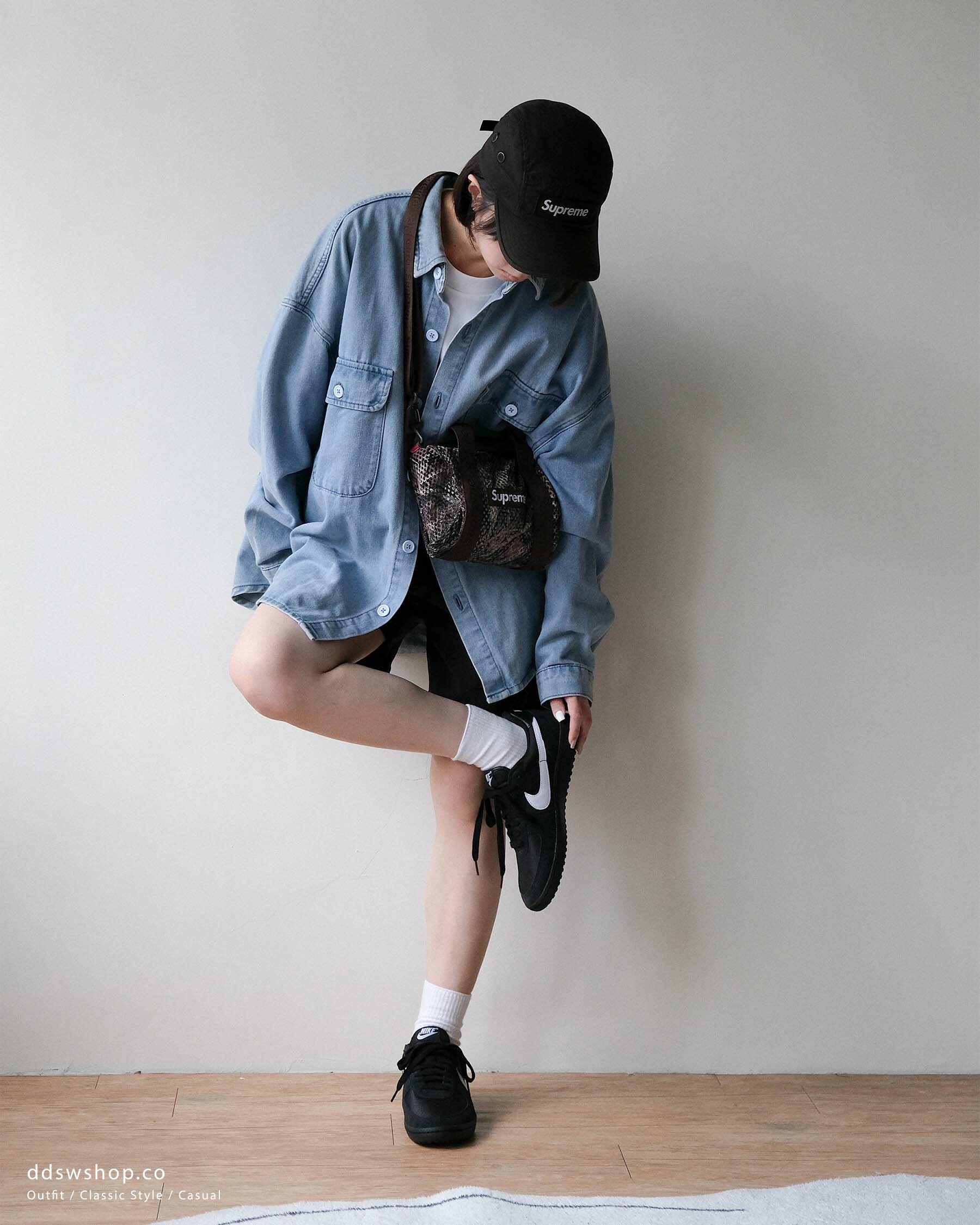 "調貨" Nike Field General 82 Black White 黑白 麂皮 白勾 黑魂 HF3165-001