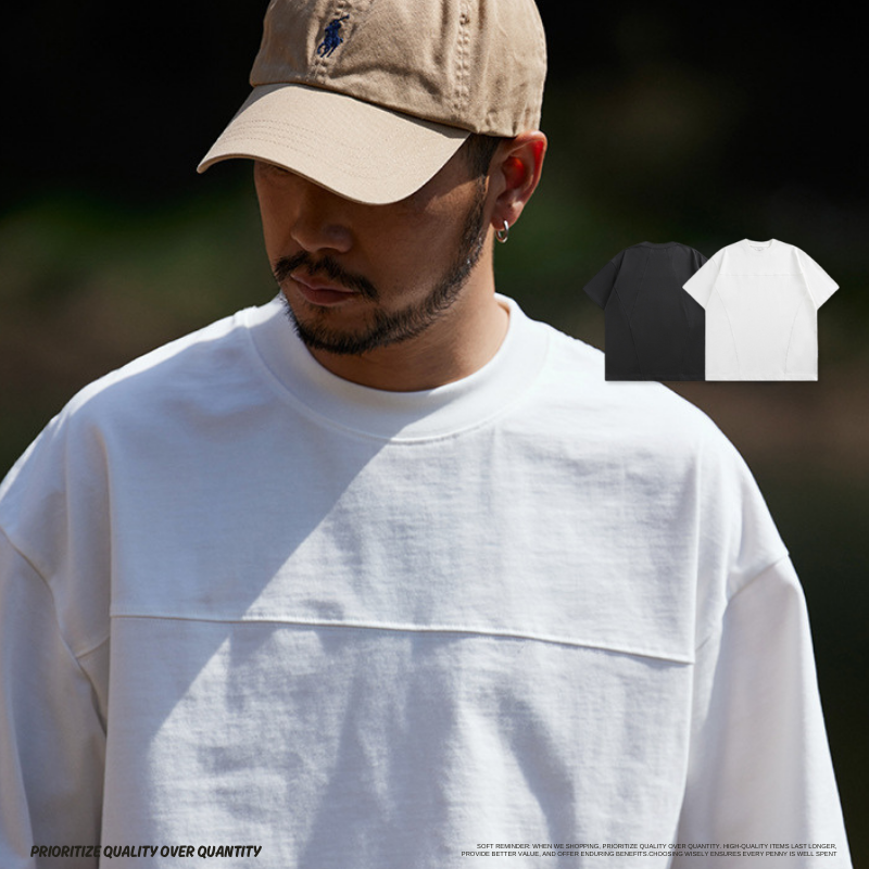 SORONA索羅納機能重磅剪裁立體短TEE