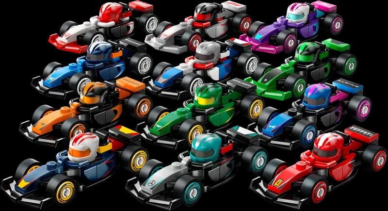樂高 71049 人偶系列 F1® Collectible Race Cars (全套12款)