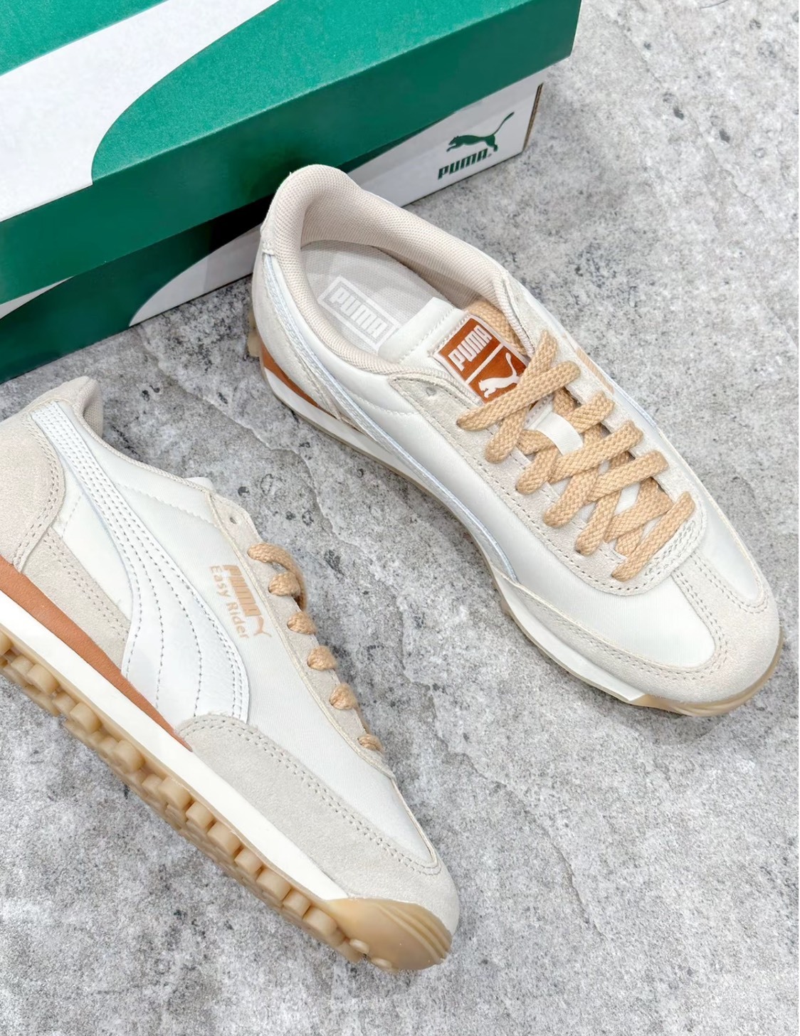 PUMA Easy Rider CN Nylon 灰色 休閒鞋 男女同款