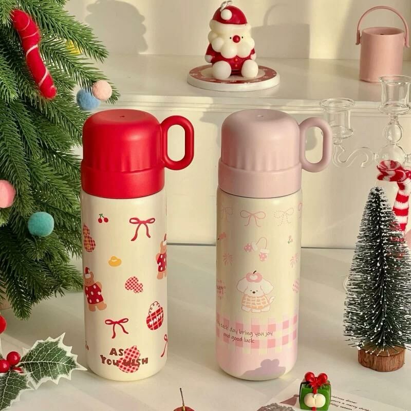 500ML Christmas Holiday 316 Stainless Steel Thermal Cup