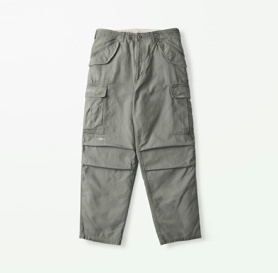 MADNESS 2025 REGENERATED FIELD CARGO PANTS *MADE IN JAPAN - GREY PRE ORDER ITEM (預訂中)