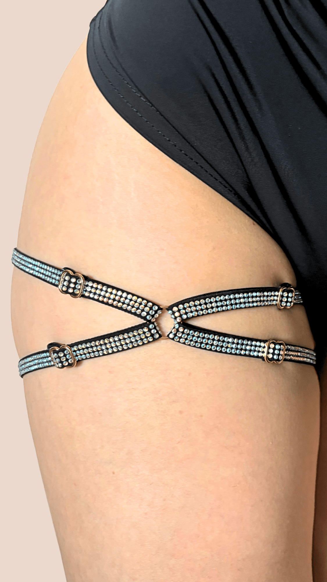 Diamante Thigh Garter