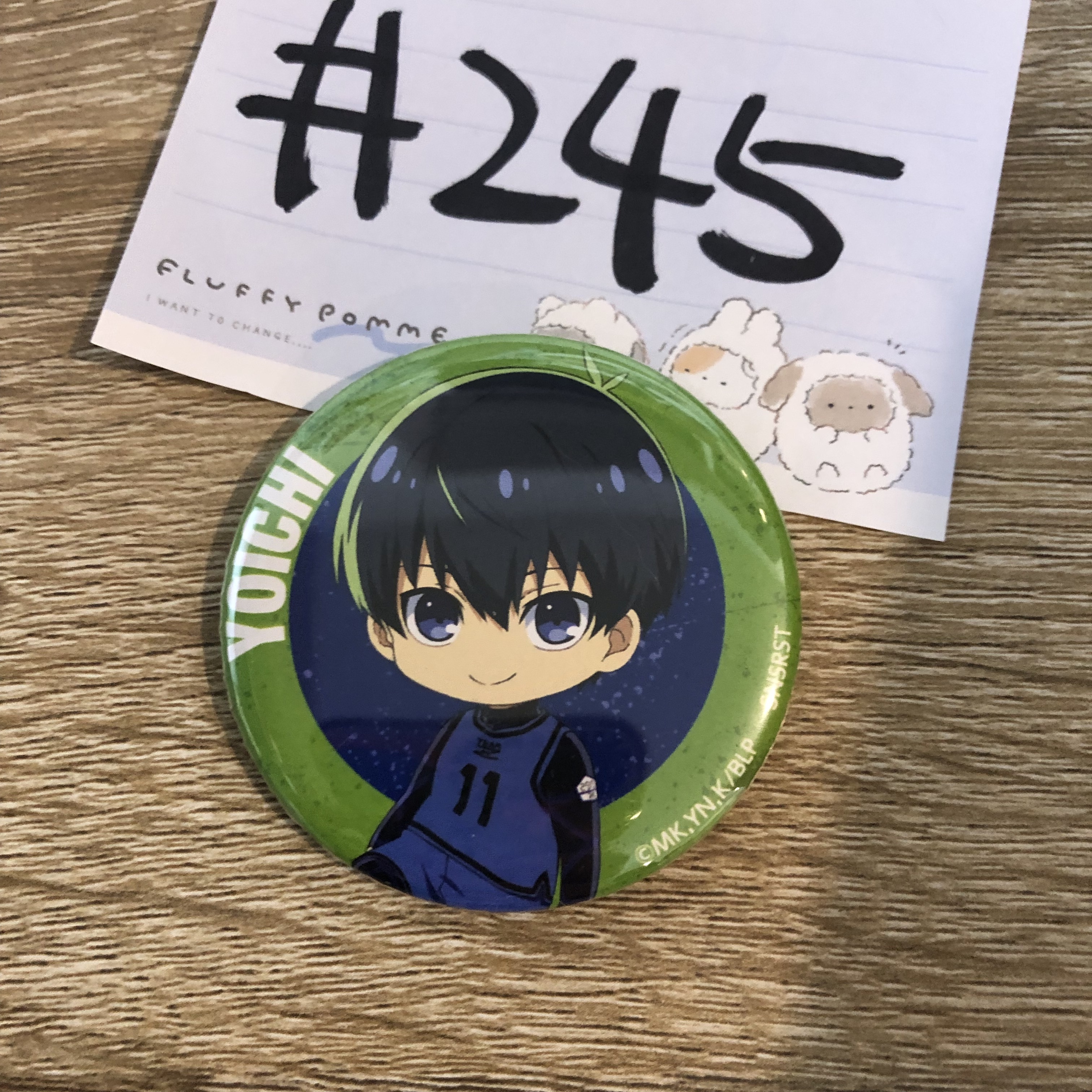 BlueLock 潔 襟章 #245