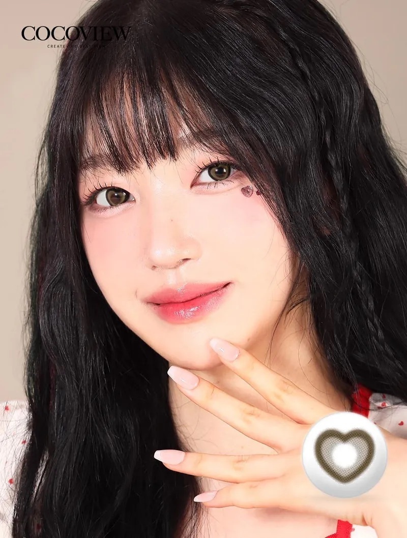 [月拋] Cocoview Ruri 1 Month Setting Brown｜彩妝隱形眼鏡｜每樽1片