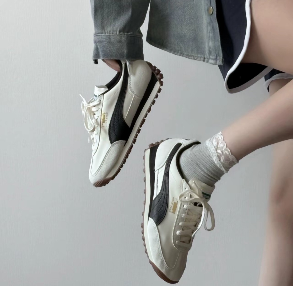 PUMA Easy Rider Nylon Cool 米色 休閒鞋 男女同款