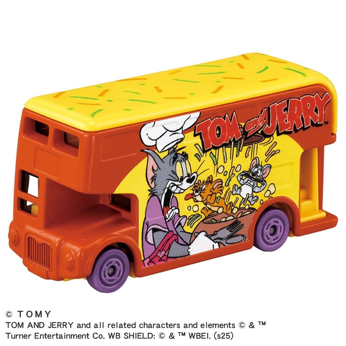 Takara Tomy Dream Tomica 貓和老鼠巴士 - 橙色