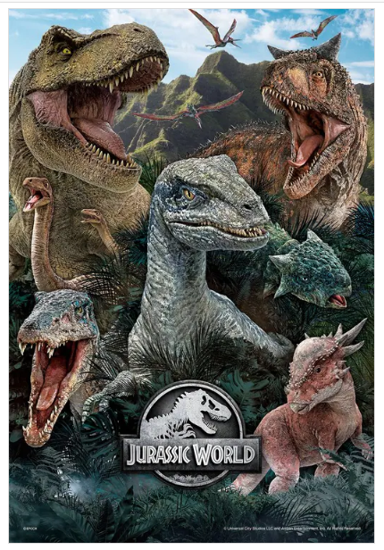 野生恐龍 (大件尺寸)