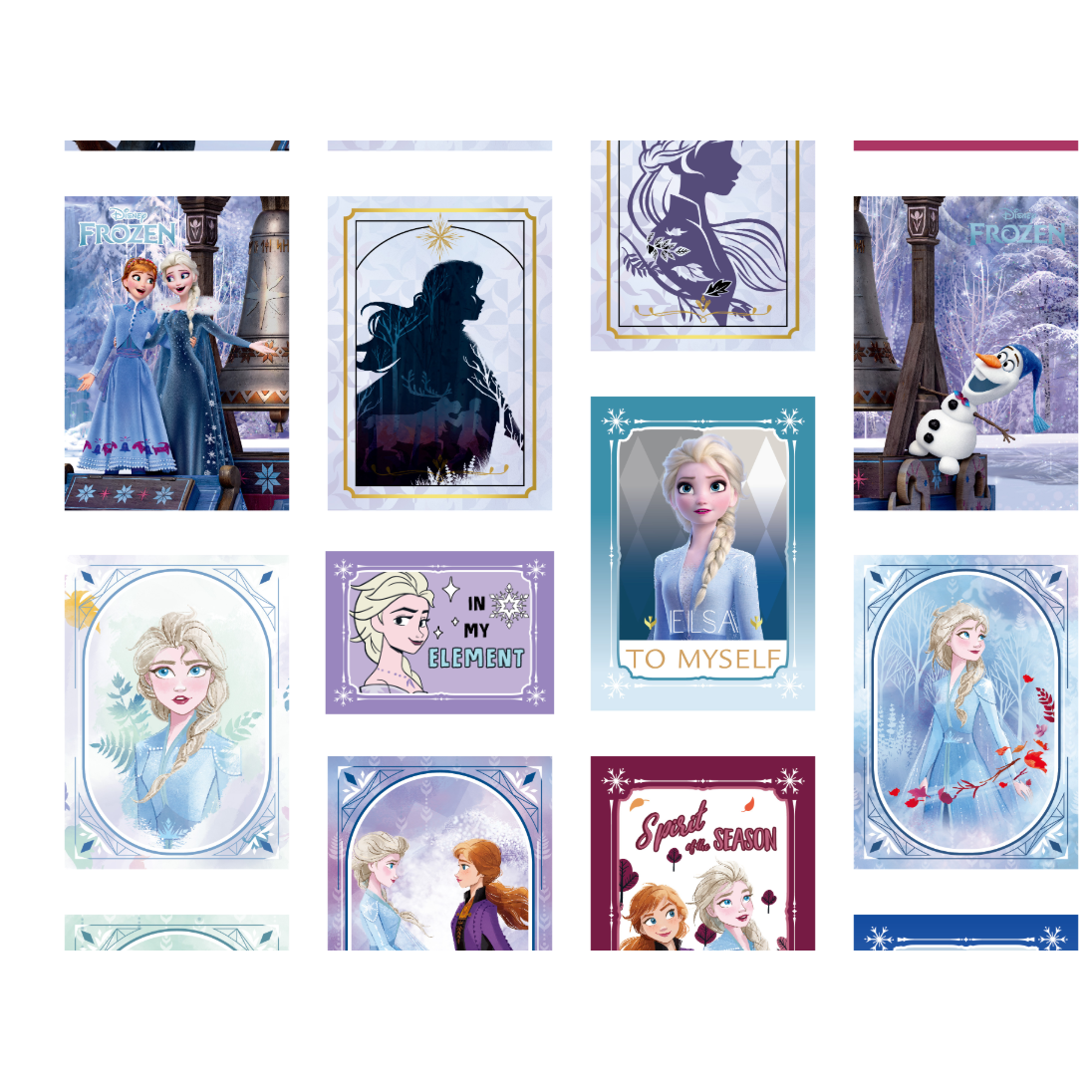 COSMOS Collectible 迪士尼收藏咭 - 冰雪奇緣系列 (Box set of 20 packs)