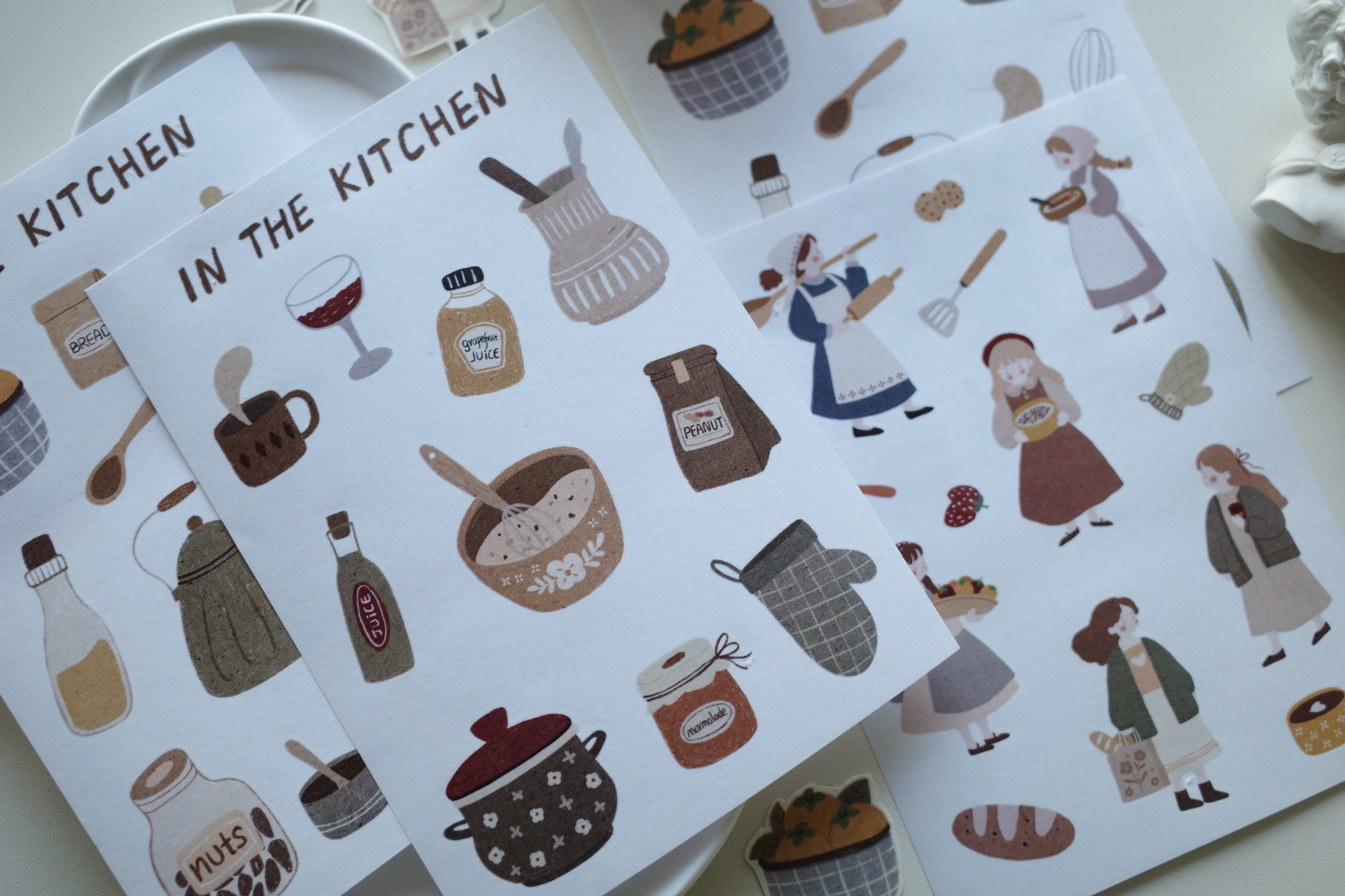 Yier Creative Studio - Stickers - Kitchenware