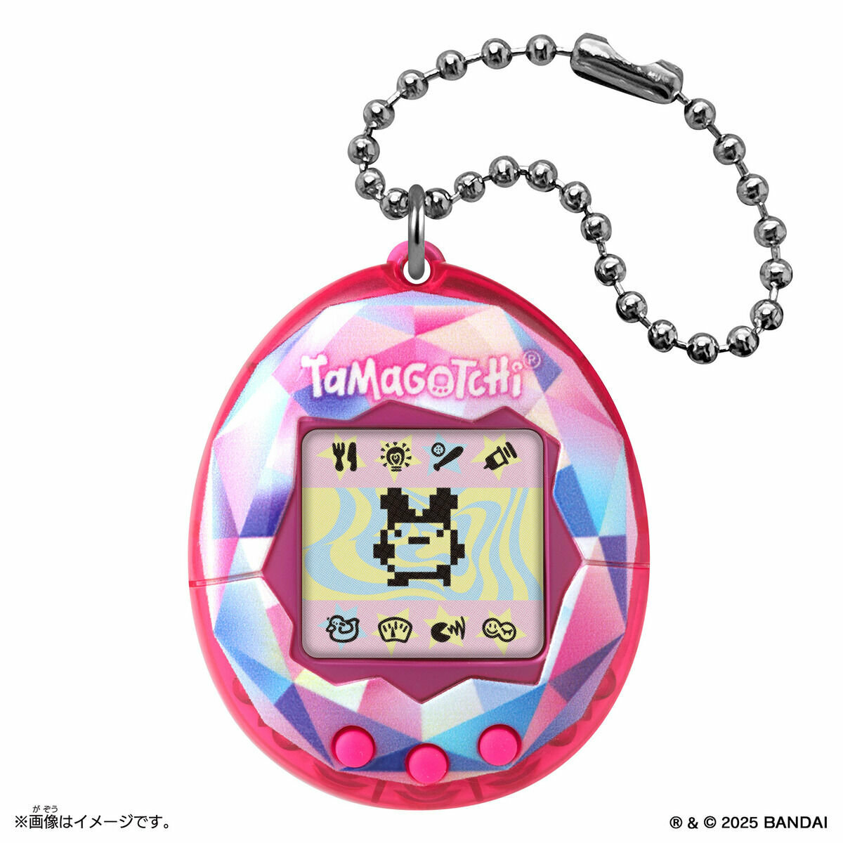 Bandai Tamagotchi粉色寶藏珠寶(英文版)