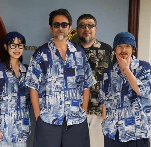 PORTER CLASSIC 2025 ALOHA SHIRT TIMES SQUARE SS - PRE ORDER ITEM (預訂中)