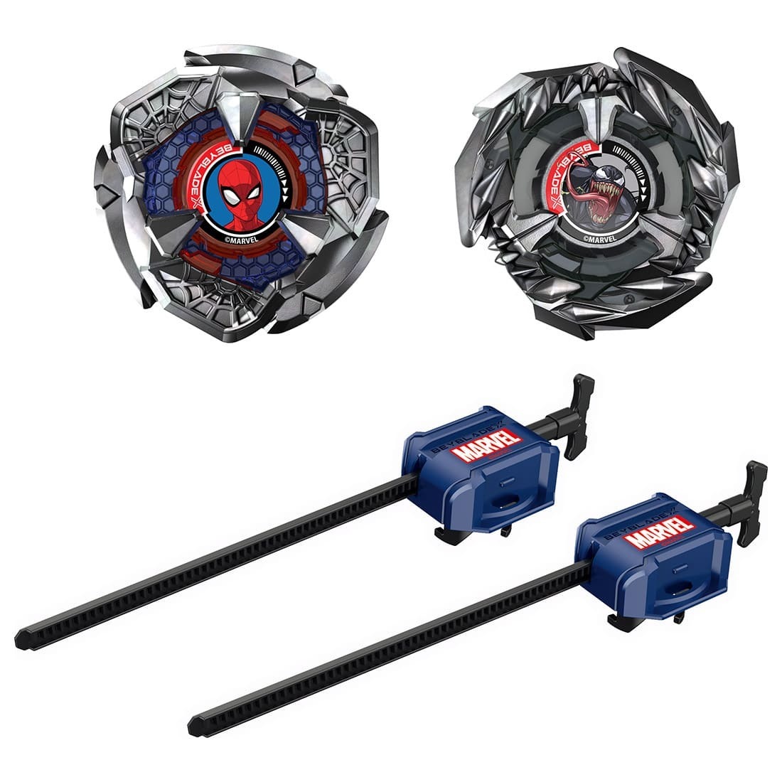 Takara Tomy BeybladeX BX-00 Double Starter 蜘蛛俠 3-60F / 毒魔