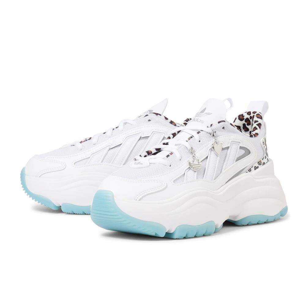 Adidas Originals Ozgaia 日本新款 白色 豹紋 吊飾 增高 厚底 復古鞋 JP8419