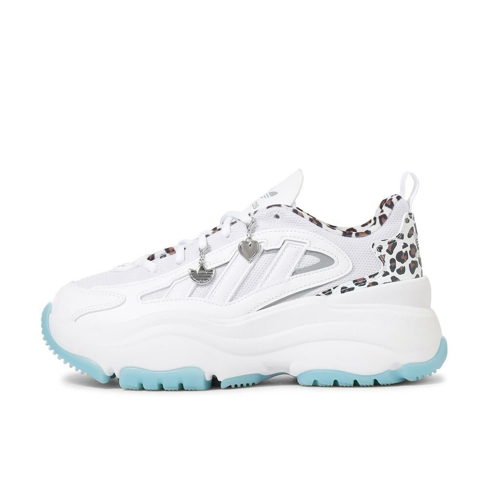 Adidas Originals Ozgaia 日本新款 白色 豹紋 吊飾 增高 厚底 復古鞋 JP8419