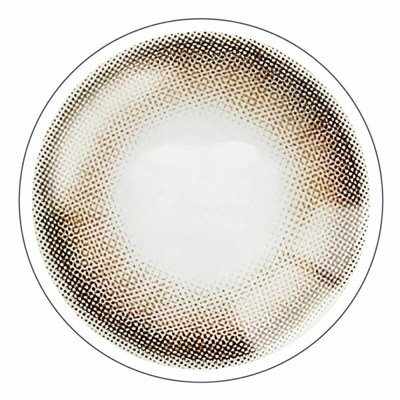 [月拋] Angelique 1 Month Yeppeo Brown｜彩妝隱形眼鏡｜每盒2片