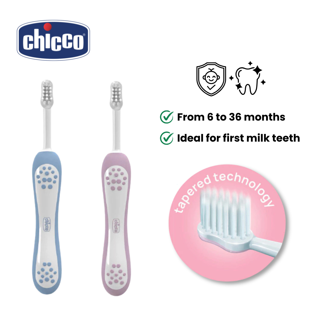Chicco First Teeth Toothbrush (6-36M)