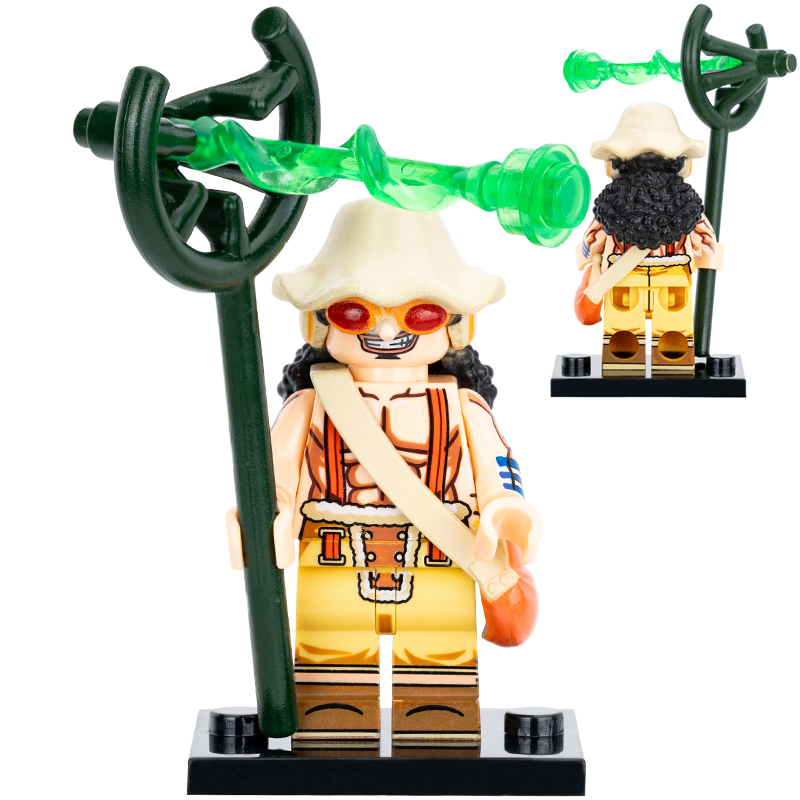 One Piece Usopp Custom Minifigures Minifigs Fit Lego WM6191 WM2785