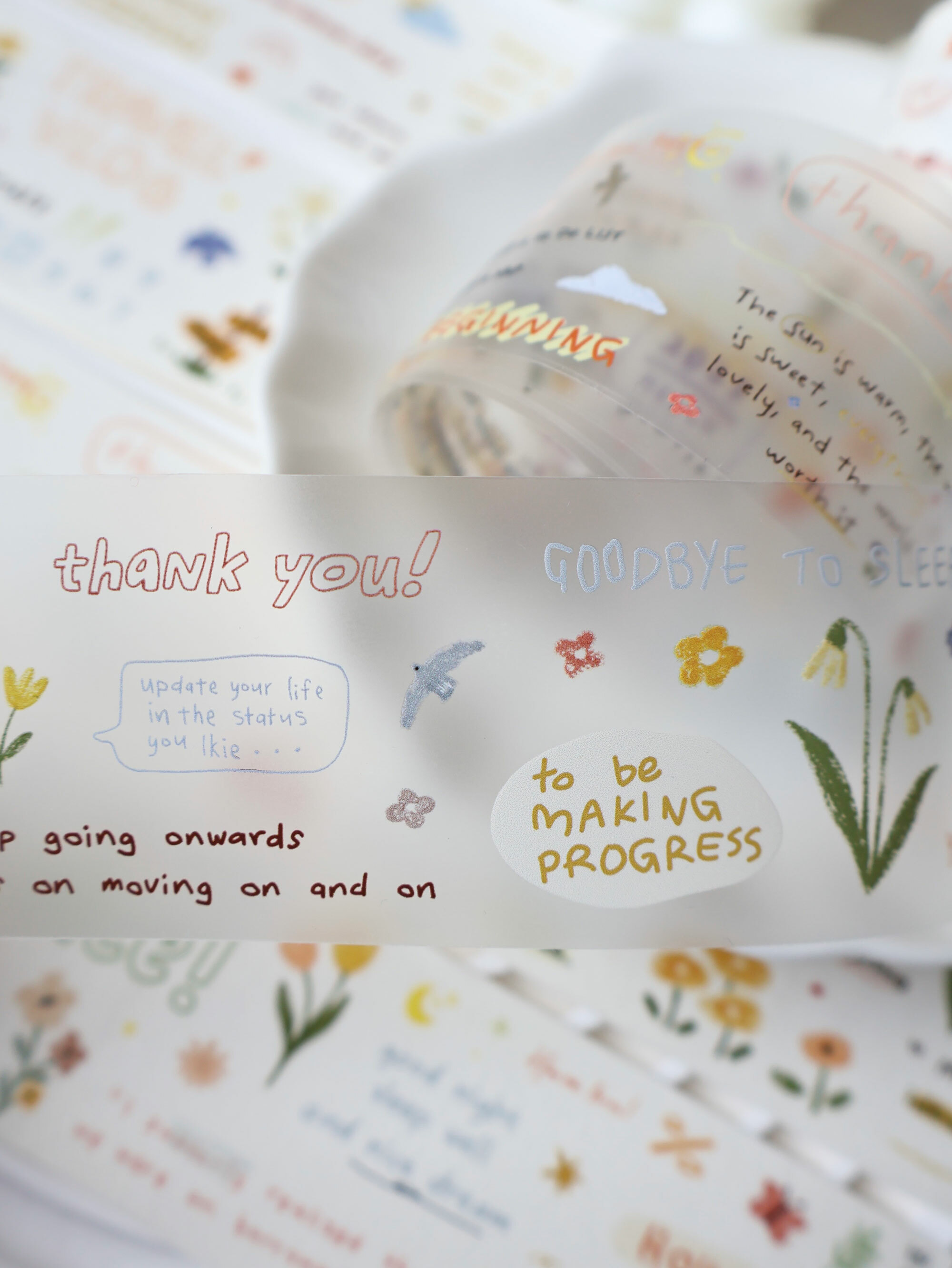 Yier Creative Studio - PET - Handwritten Manuscript