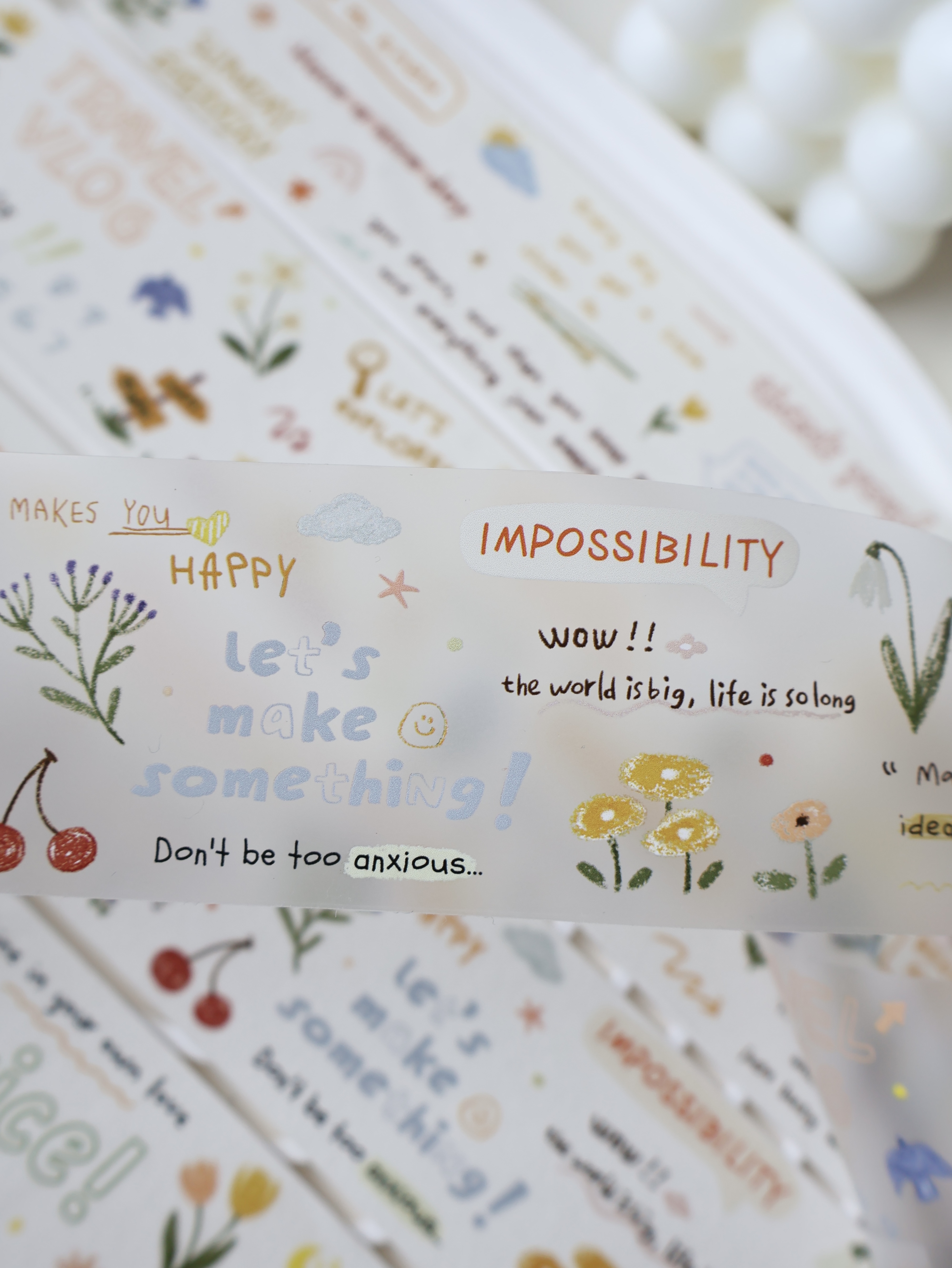 Yier Creative Studio - PET - Handwritten Manuscript