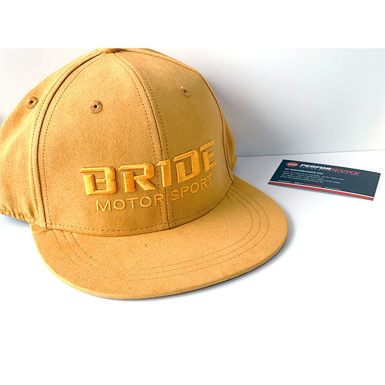 【數量限定】BRIDE MOTOR SPORT 刺繡限量帽 駝色 鴨舌帽 棒球帽 JDM周邊