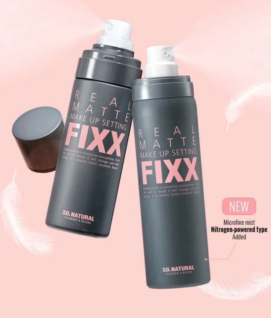 【SO NATURAL 長效定妝噴霧  （油性75ml x1 /中性 120ml X 2） FIXX Spray  】到期日2028.01.07 （H）