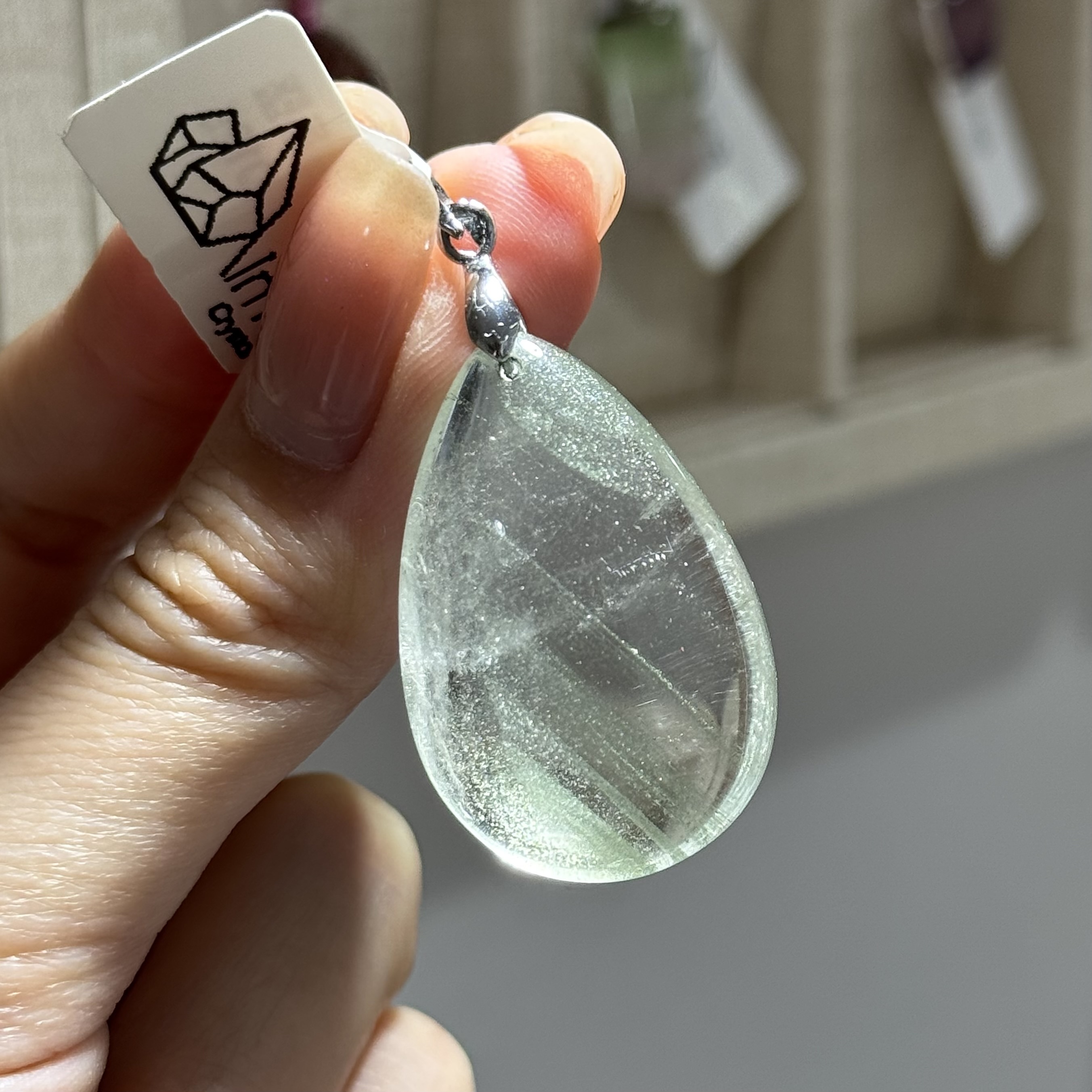 【招客人】金塔綠幽靈吊墜 (編號0521)