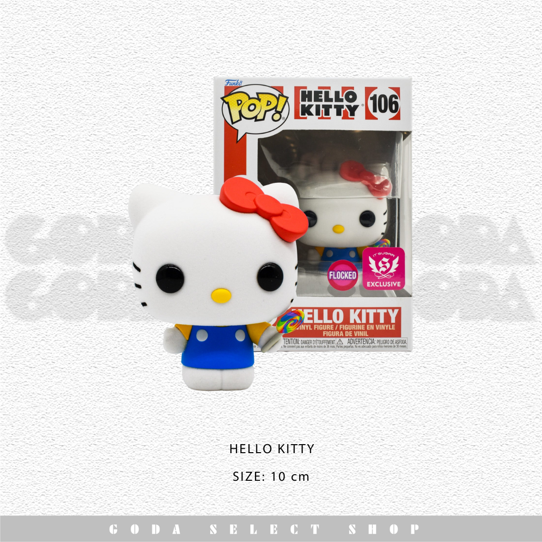 獨家限量 FUNKO POP Hello Kitty with Lollipop Flocked Exclusive #GT