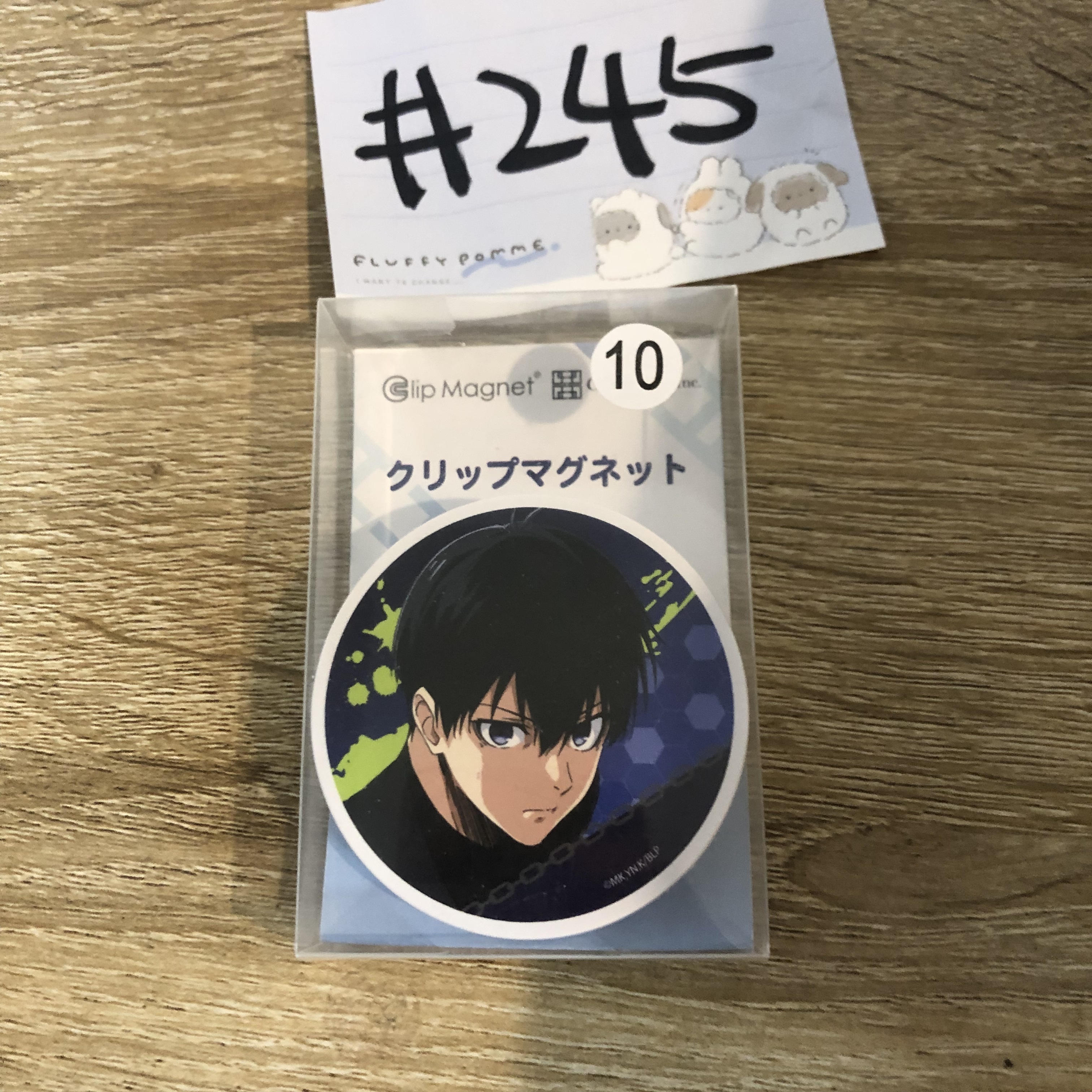 BlueLock 潔 磁石夾子#245