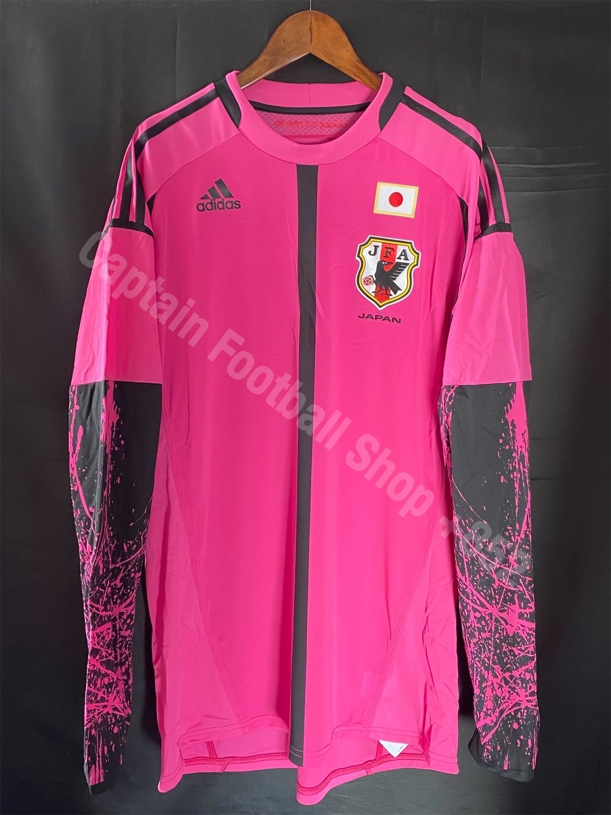 (更衣室版) 日本隊 2012-2013 Adidas 粉紅龍門更衣室球員版球衣